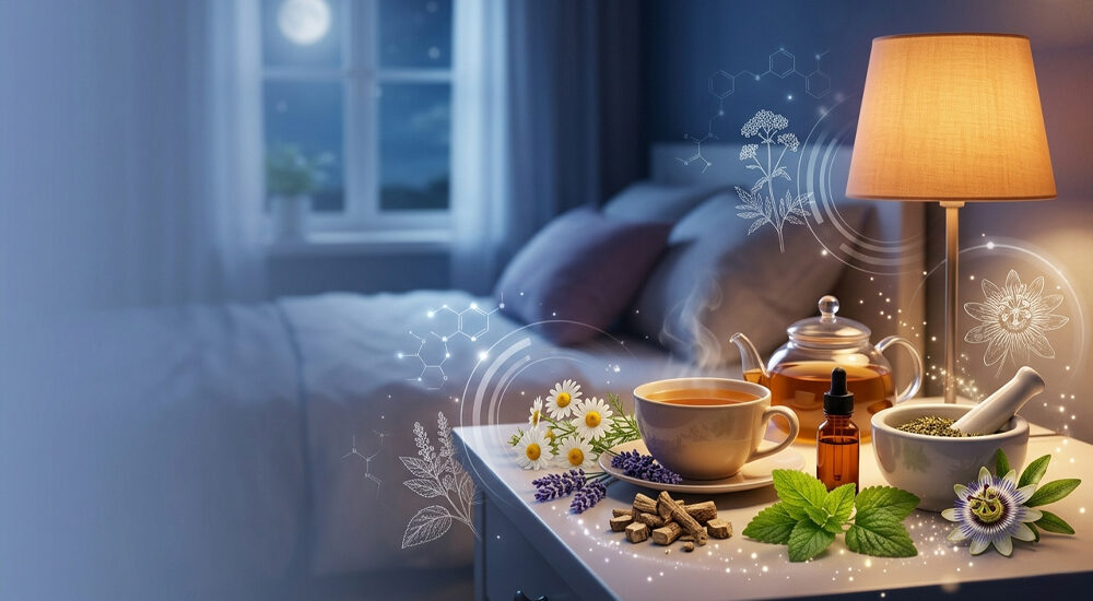 7 گیاه دارویی مؤثر در بهبود کیفیت خواب و کاهش اضطراب
