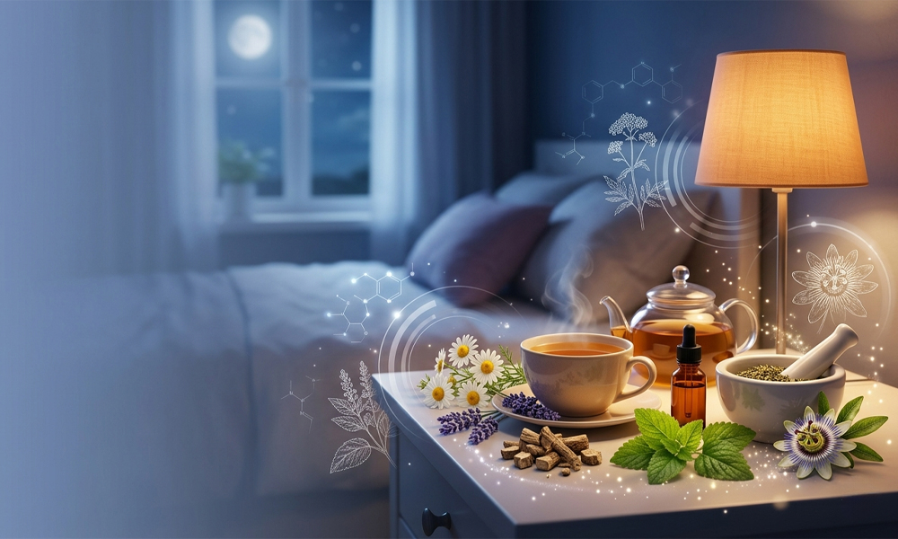 7 گیاه دارویی مؤثر در بهبود کیفیت خواب و کاهش اضطراب